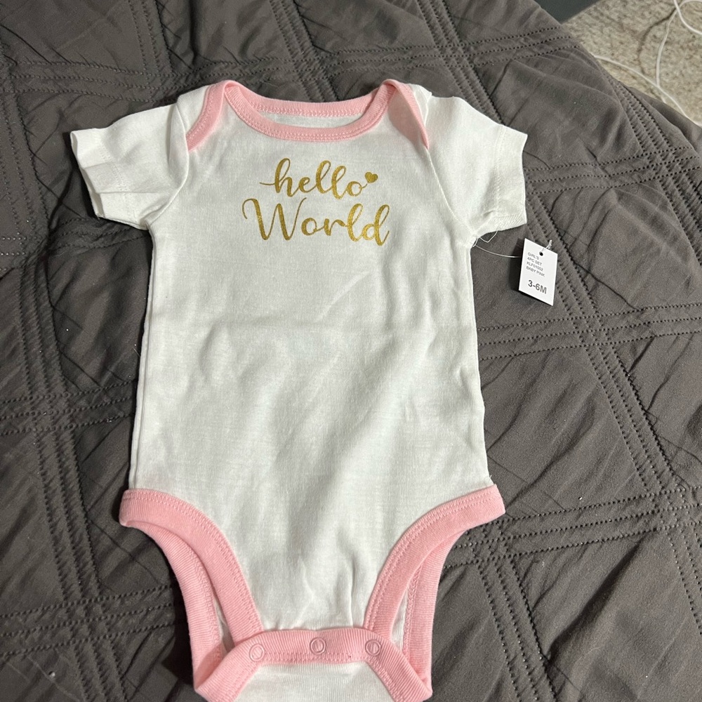 Hello World Onsie, 3M